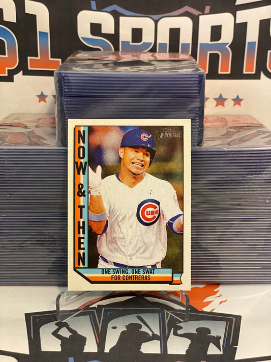 2016 Topps Heritage (Now & Then) Willson Contreras #NT-12