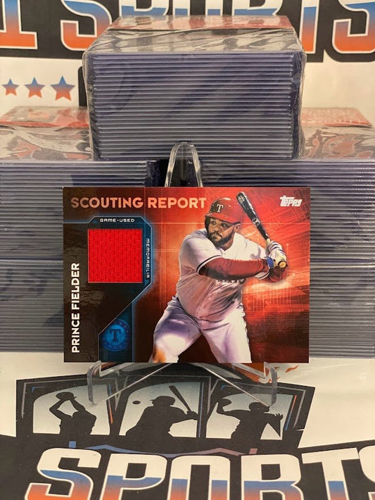 2016 Topps (Scouting Report Relic) Prince Fielder #SRR-PF