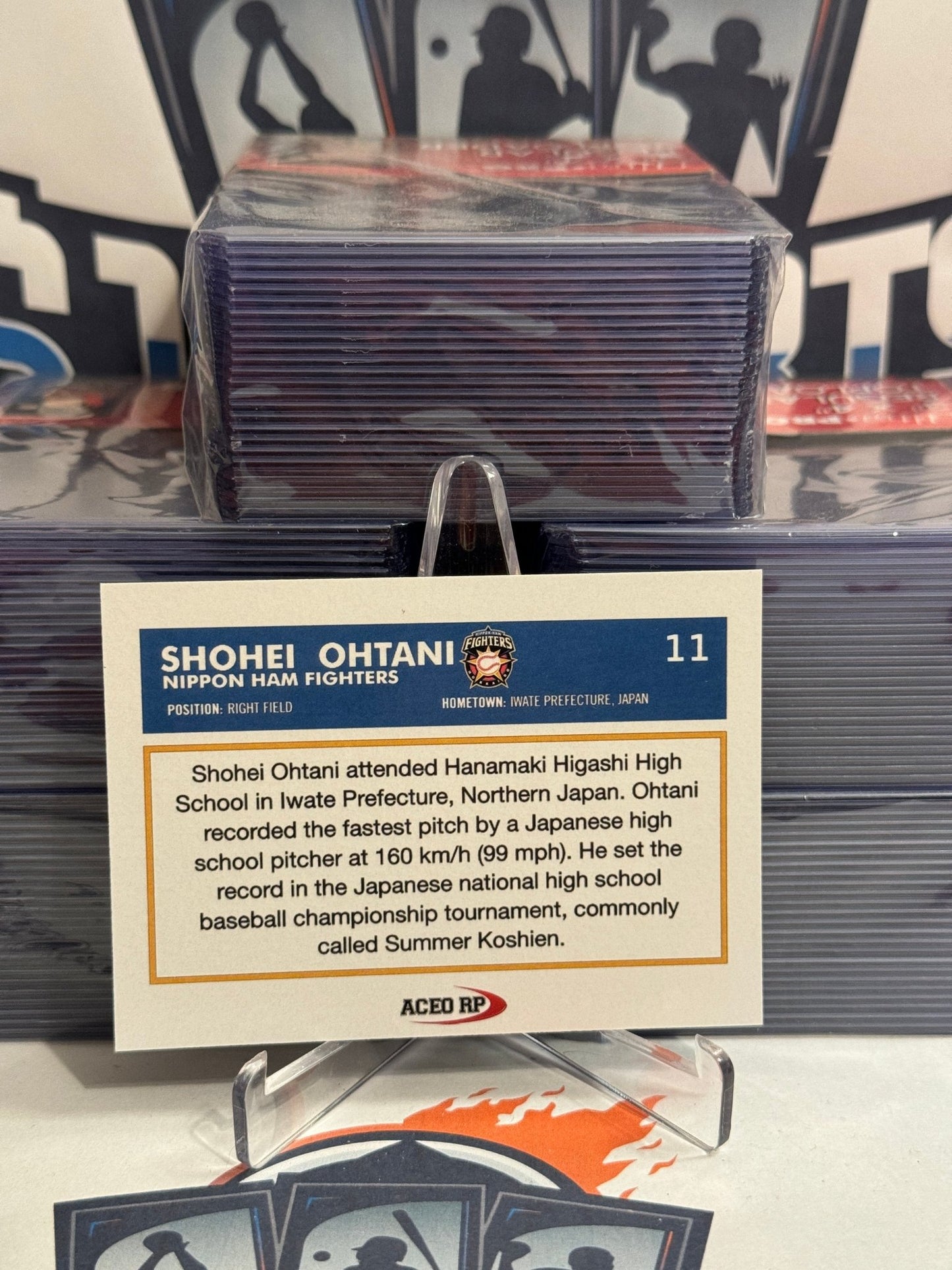 2017 Aceo RP Shohei Ohtani Rookie #11