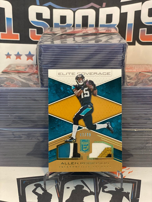 2017 Donruss Elite (Elite Coverage Relic 43/49) Allen Robinson II #1