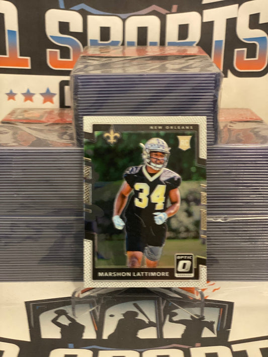 2017 Donruss Marshon Lattimore Rookie #136