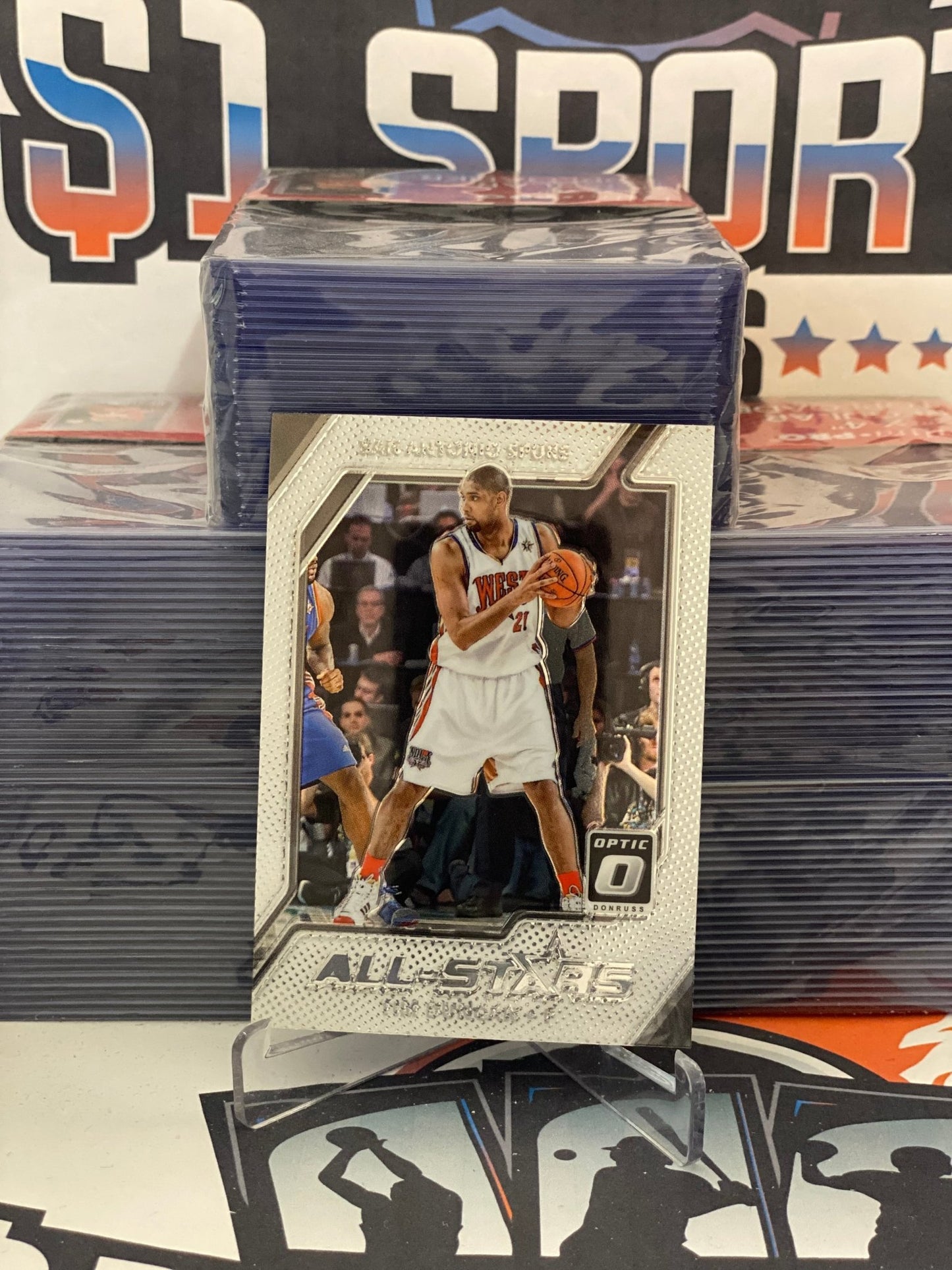 2017 Donruss Optic (All-Stars) Tim Duncan #20
