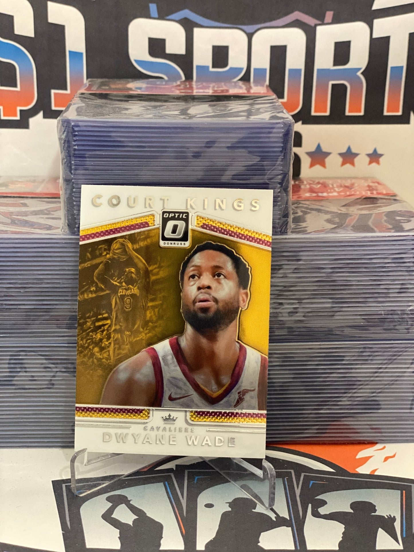 2017 Donruss Optic (Court Kings) Dwyane Wade #4