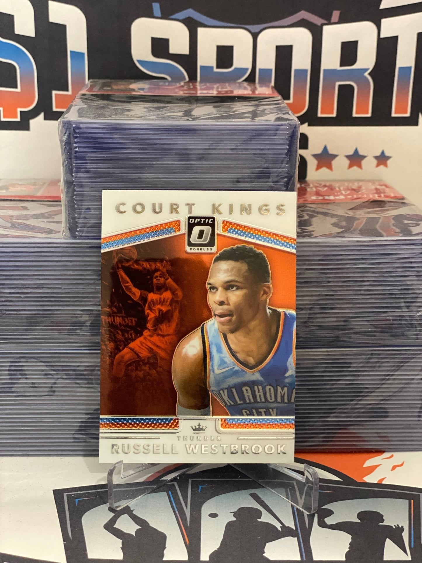2017 Donruss Optic (Court Kings) Russell Westbrook #30