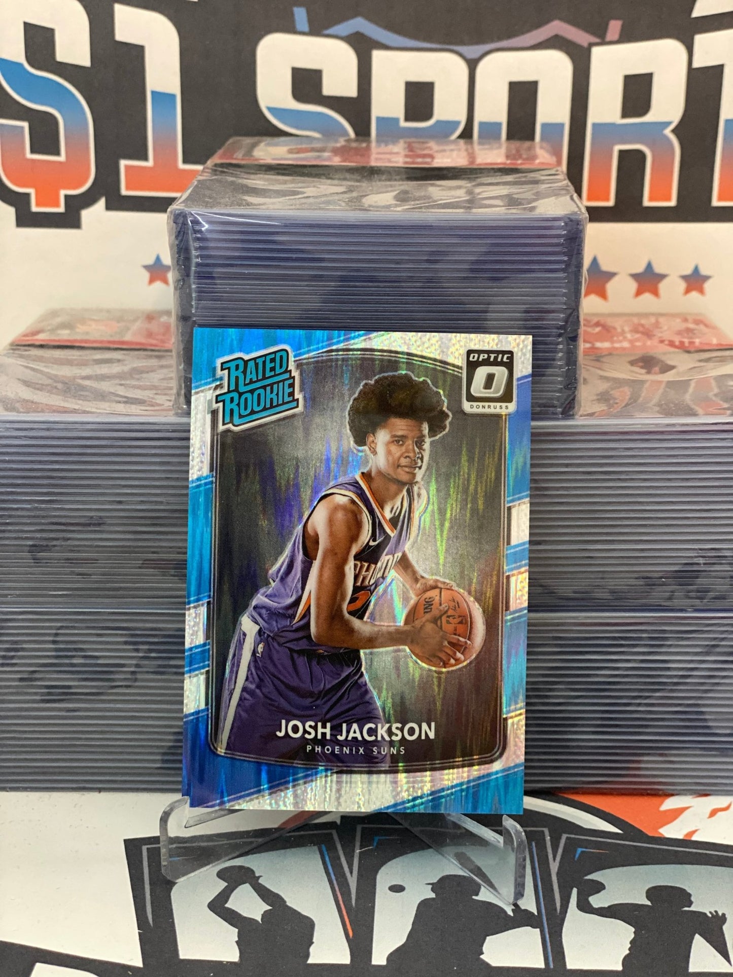 2017 Donruss Optic (Flash Prizm, Rated Rookie) Josh Jackson #197