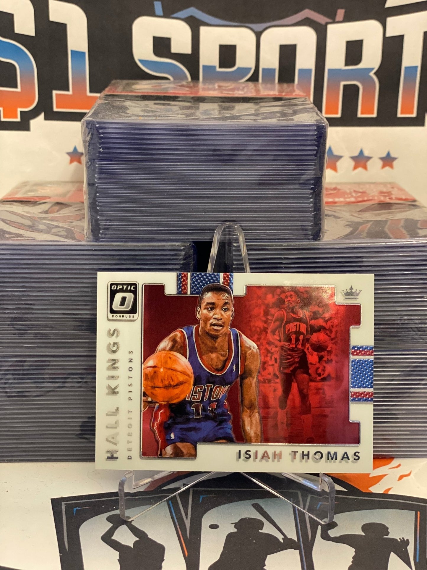 2017 Donruss Optic (Hall Kings) Isiah Thomas #11