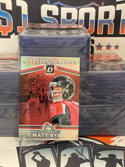 2017 Donruss Optic (Holo Prizm, Gridiron Kings) Matt Ryan #15