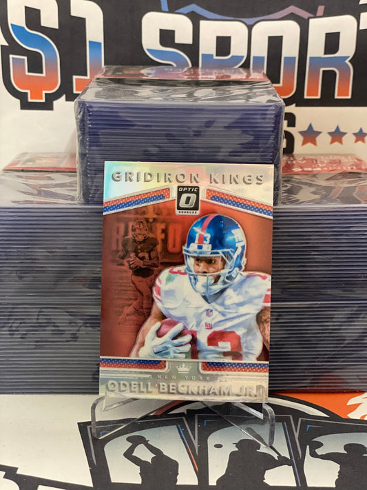 2017 Donruss Optic (Holo Prizm, Gridiron Kings) Odell Beckham Jr. #7