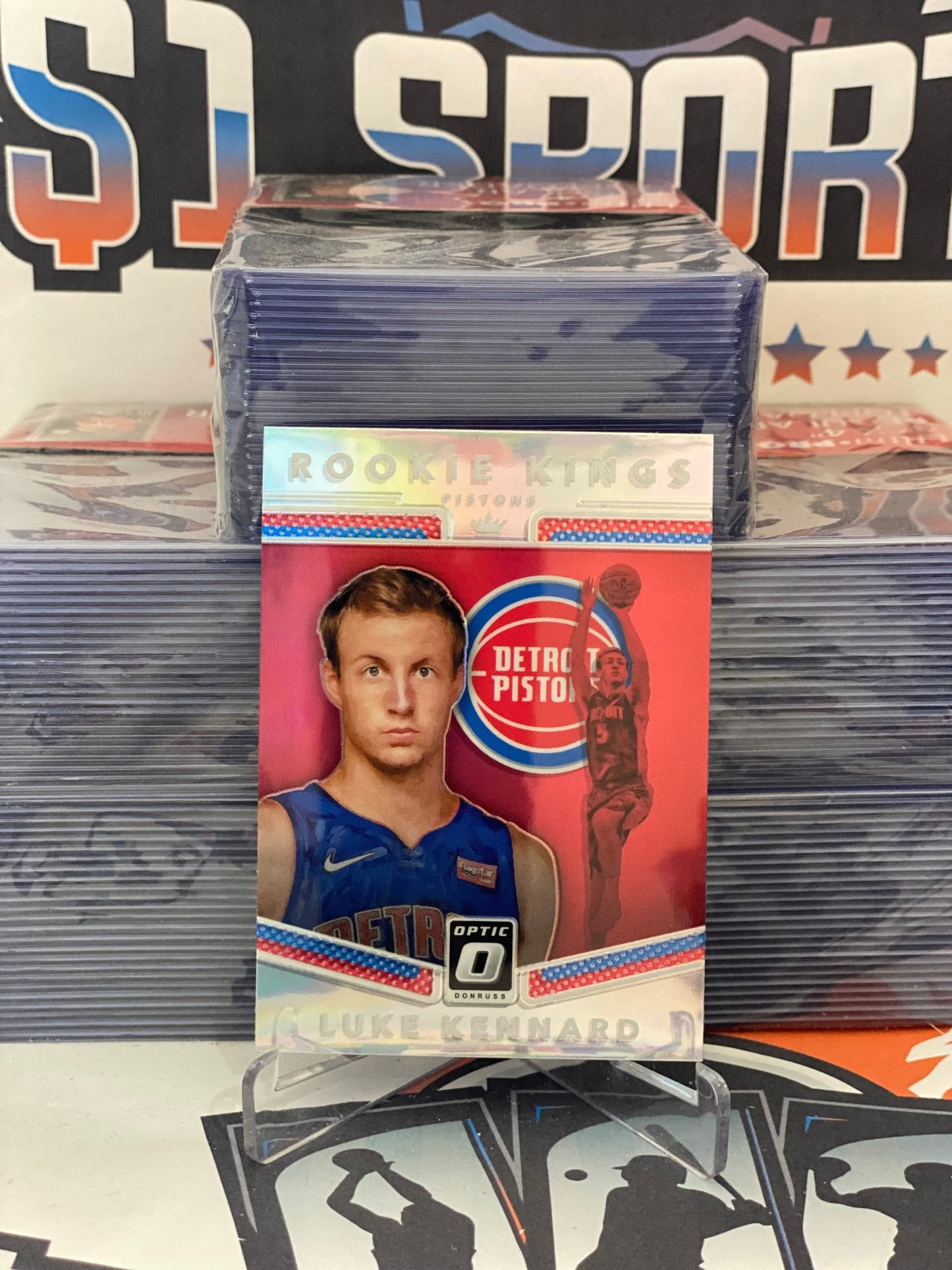 2017 Donruss Optic (Holo Prizm, Rookie Kings) Luke Kennard #12