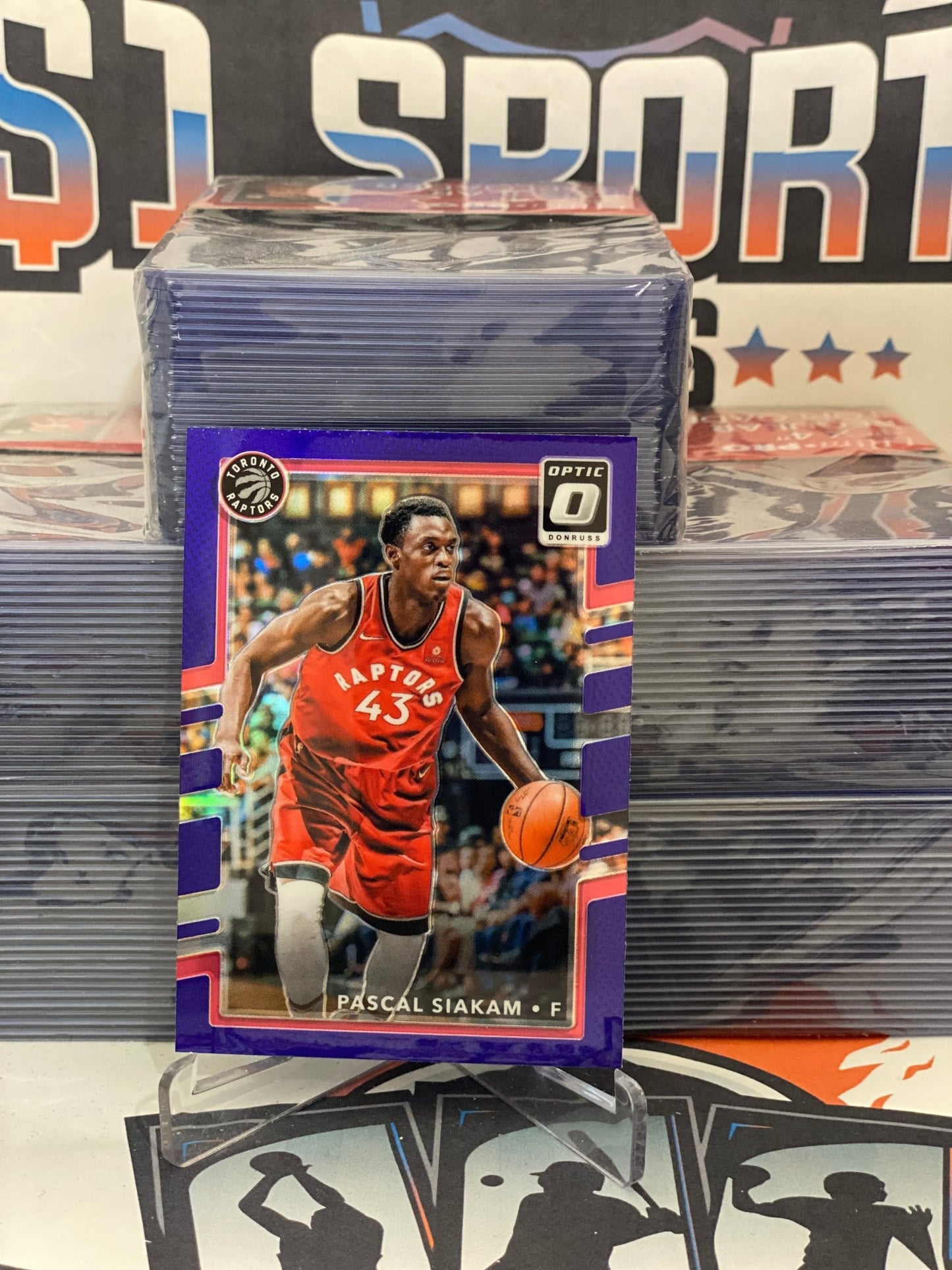 2017 Donruss Optic (Purple Prizm) Pascal Siakam #139