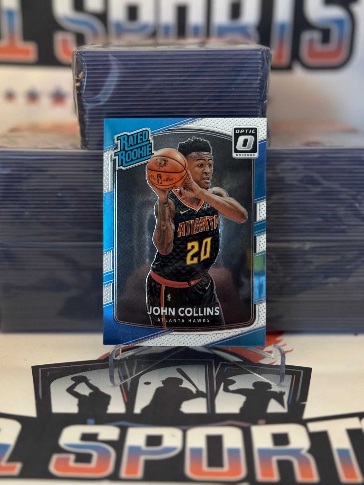 2017 Donruss Optic (Rated Rookie) John Collins #182