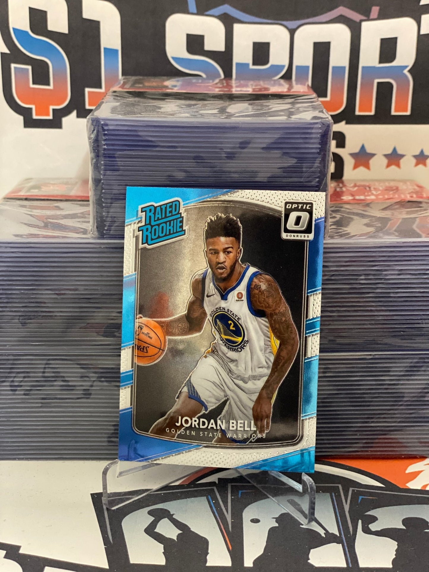 2017 Donruss Optic (Rated Rookie) Jordan Bell #163