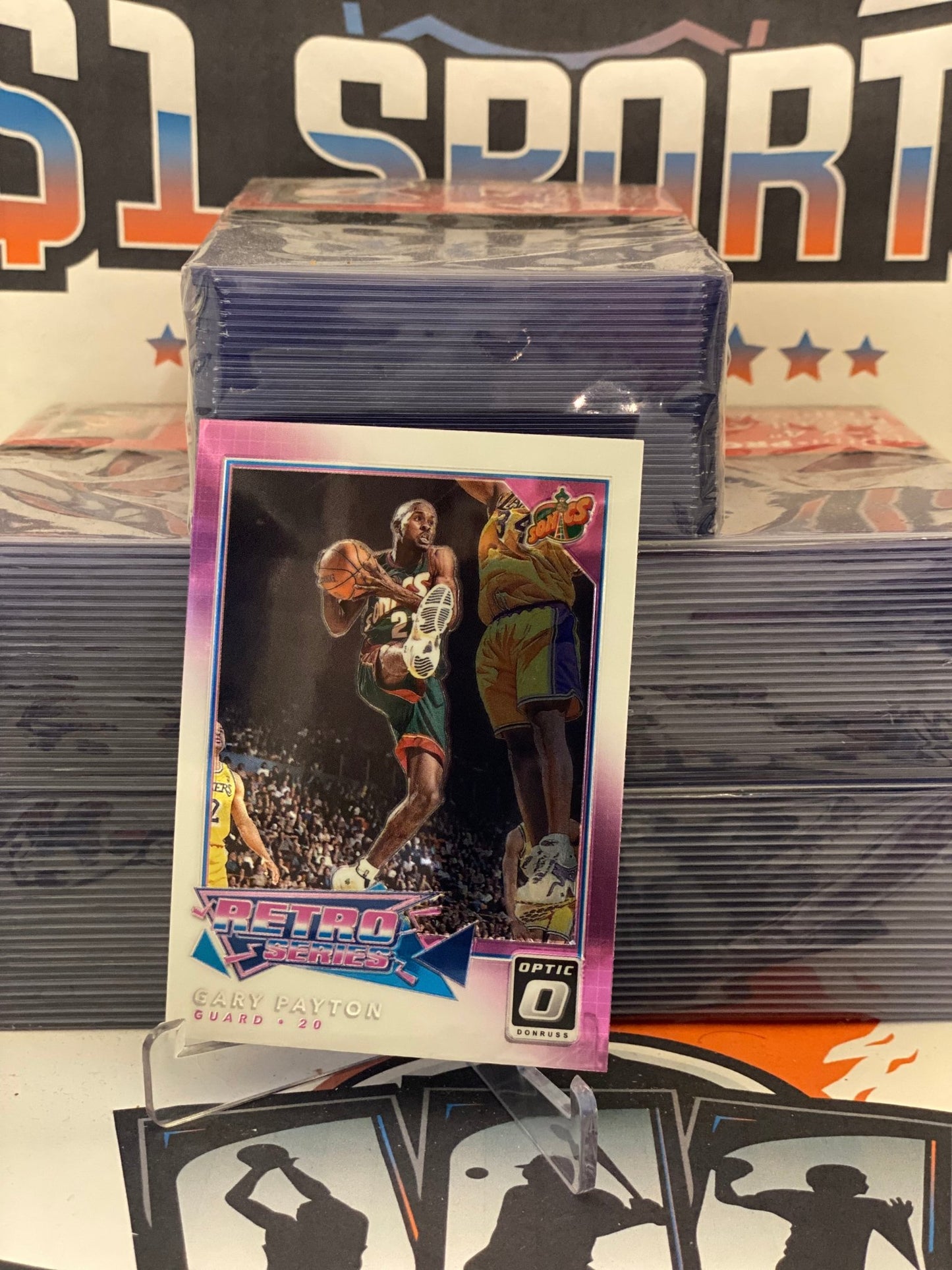 2017 Donruss Optic (Retro Series) Gary Payton #6