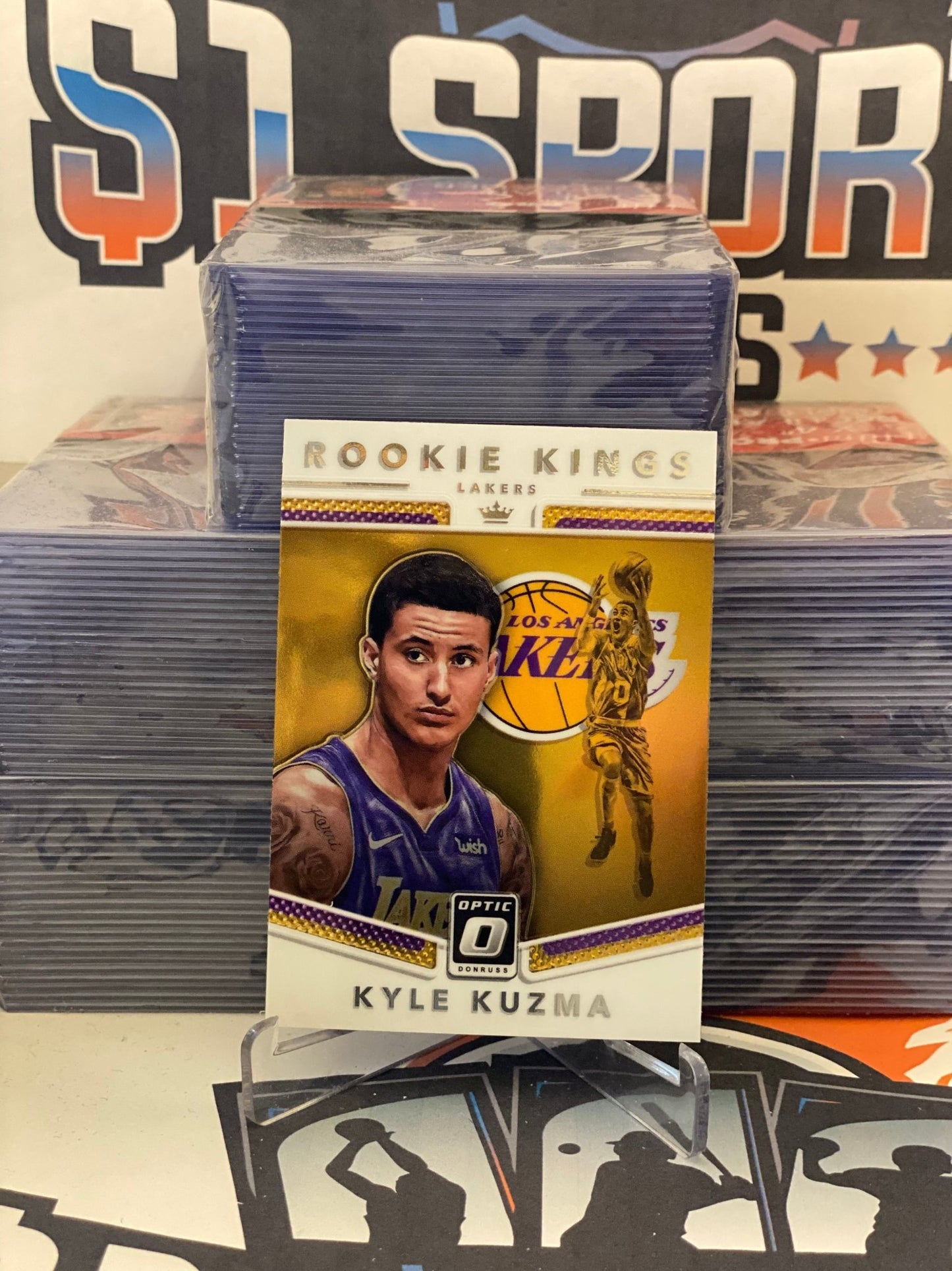 2017 Donruss Optic (Rookie Kings) Kyle Kuzma #25