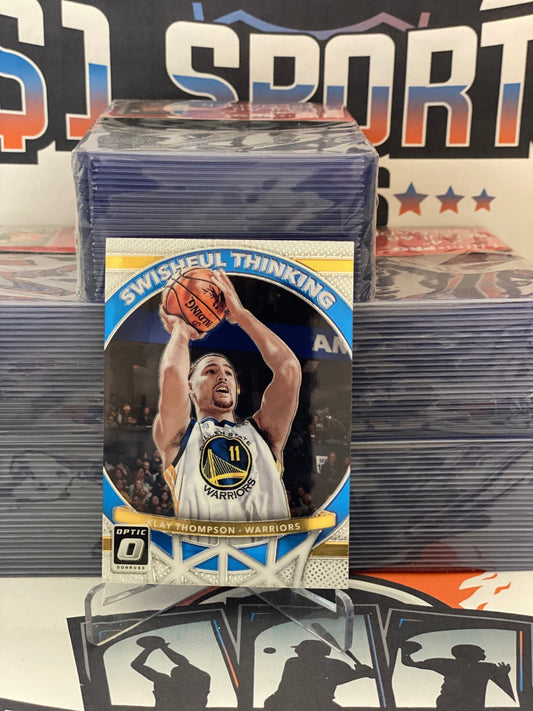 2017 Donruss Optic (Swishful Thinking) Klay Thompson #1