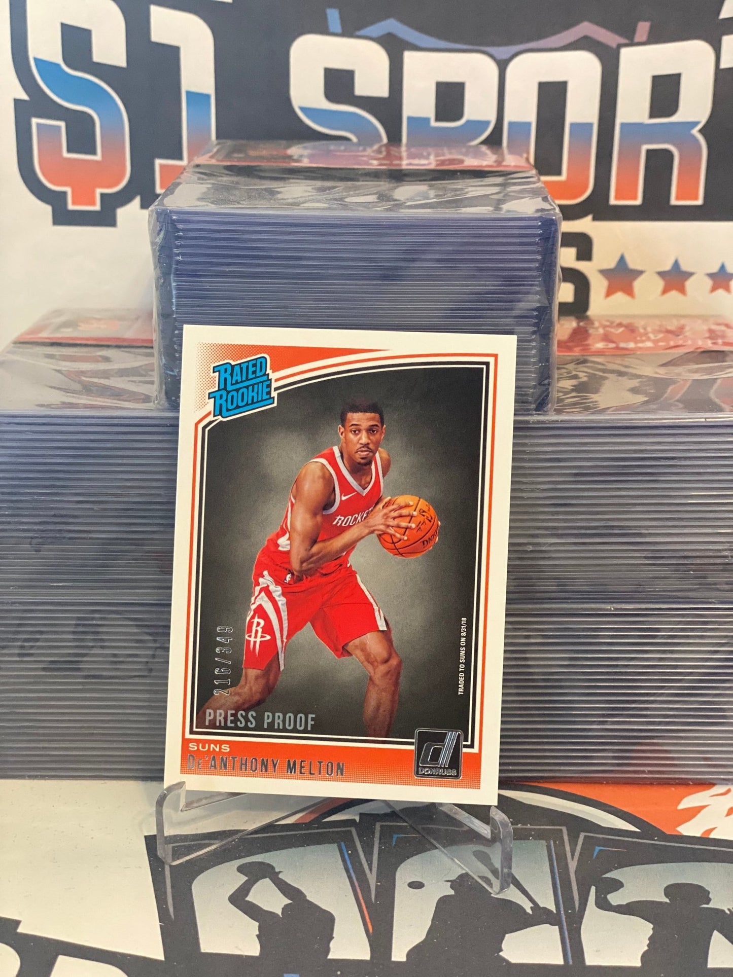 2017 Donruss (Rated Rookie 216/349) De'Anthony Melton #181