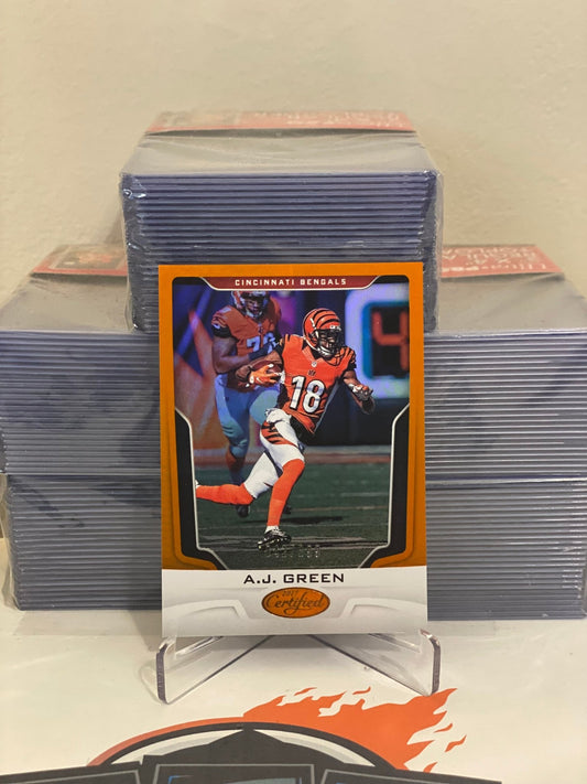 2017 Panini Certified A.J. Green (Orange) #19 199/299