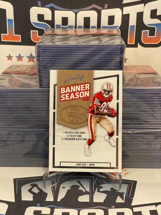 2017 Panini Prestige (Banner Season) Jerry Rice #9