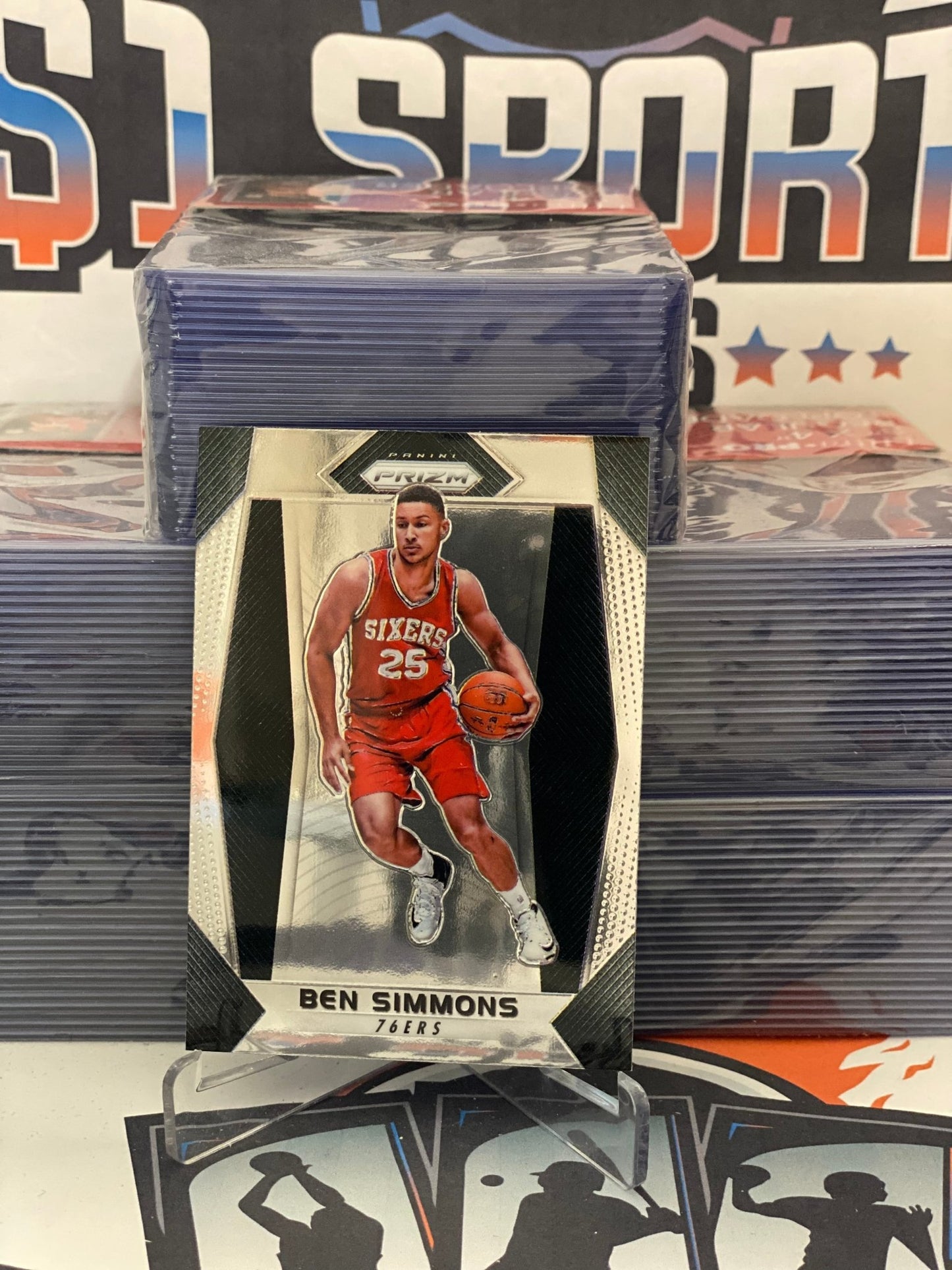 2017 Panini Prizm (2nd Year) Ben Simmons #9