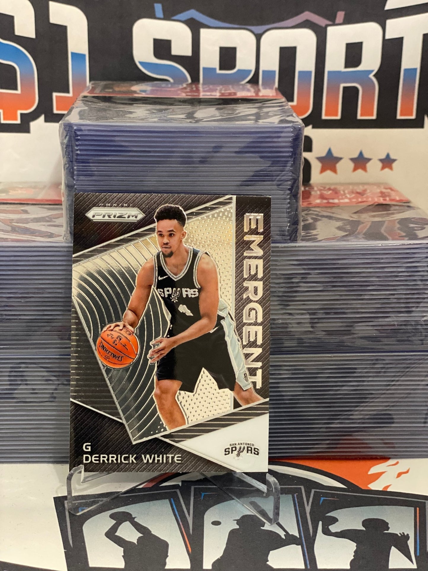 2017 Panini Prizm (Emergent) Derrick White Rookie #EM-DER