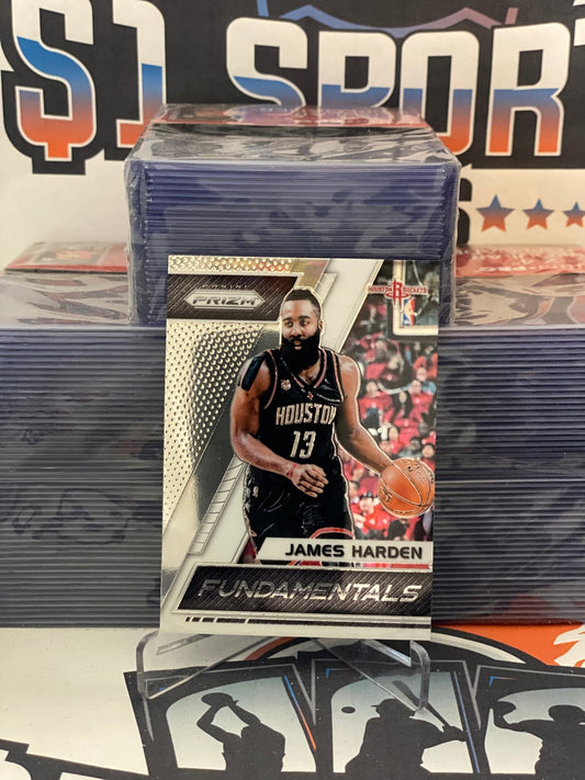 2017 Panini Prizm (Fundamentals) James Harden #38