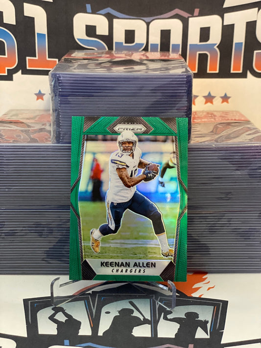 2017 Panini Prizm (Green Prizm) Keenan Allen #44