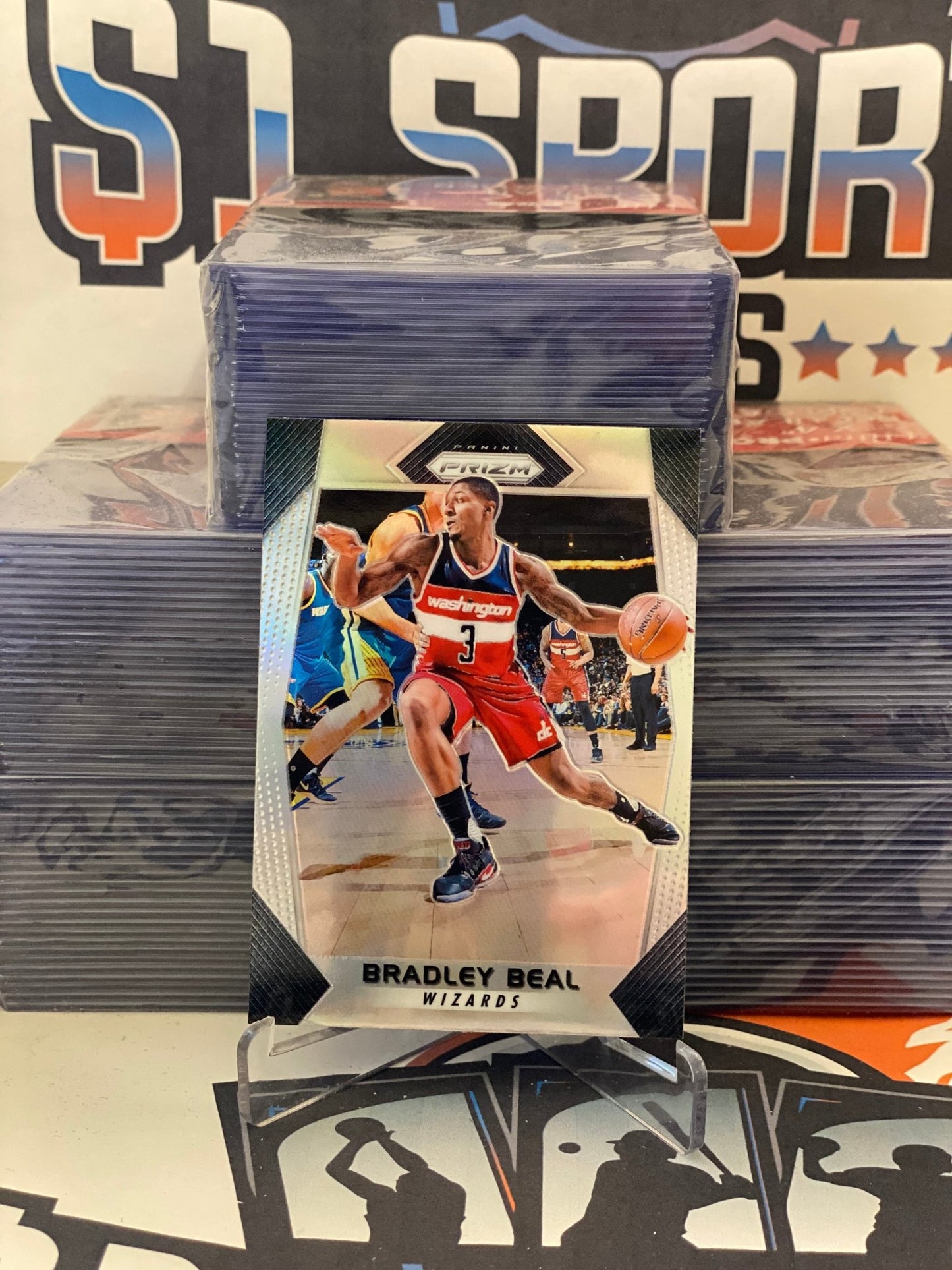 2017 Panini Prizm (Silver Prizm) Bradley Beal #132