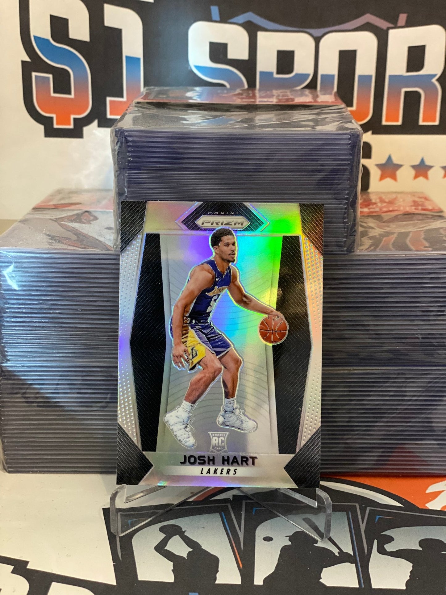2017 Panini Prizm (Silver Prizm) Josh Hart Rookie #282