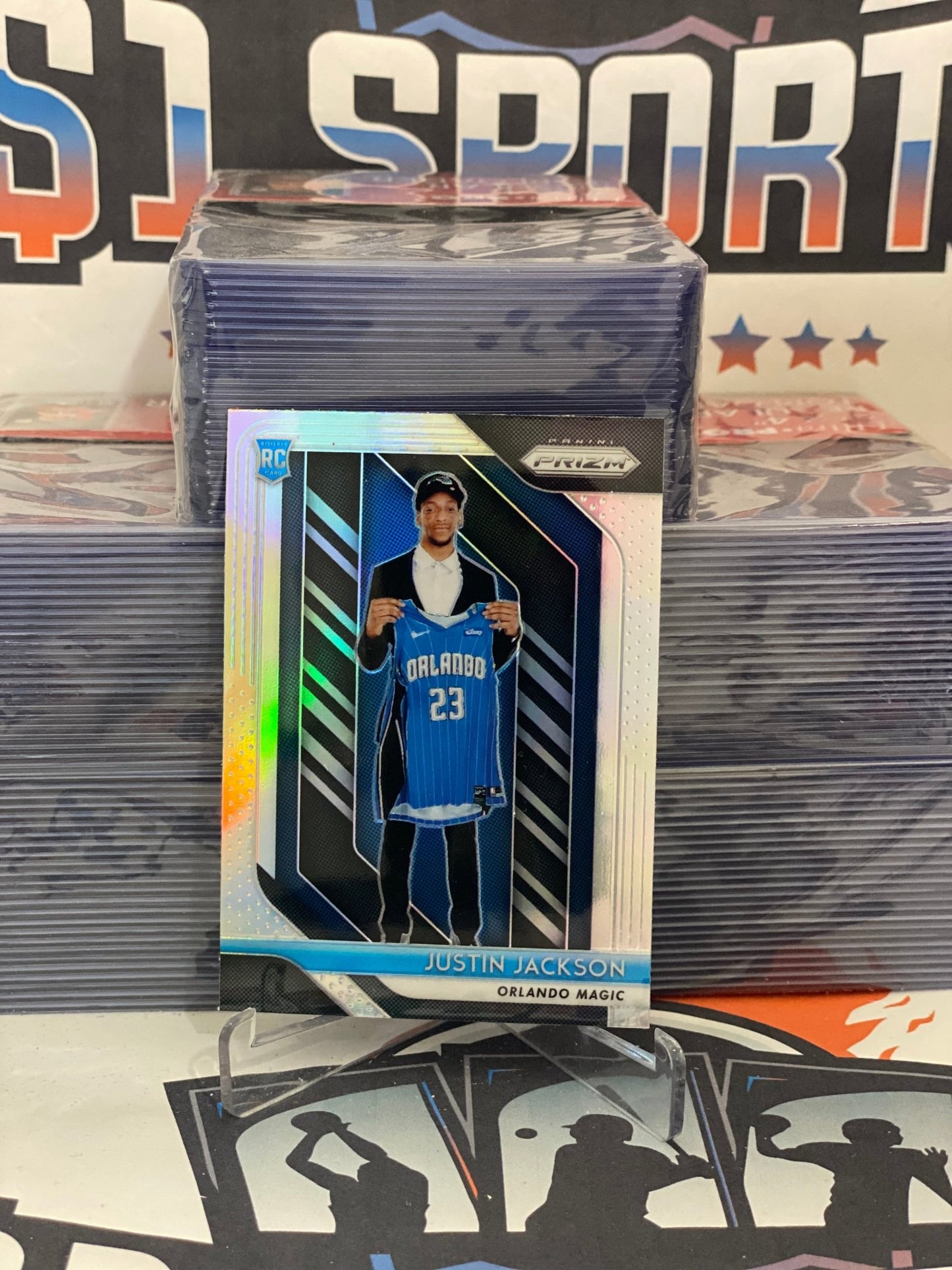 2017 Panini Prizm (Silver Prizm) Justin Jackson Rookie #119