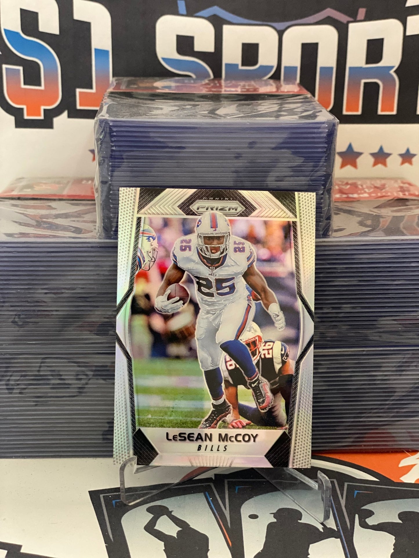 2017 Panini Prizm (Silver Prizm) LeSean McCoy #119
