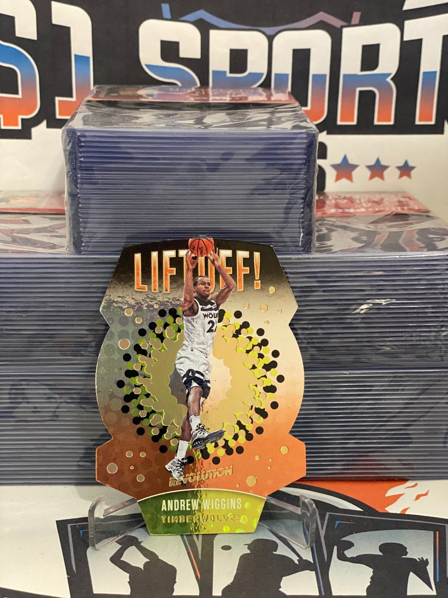 2017 Panini Revolution (Liftoff!) Andrew Wiggins #4