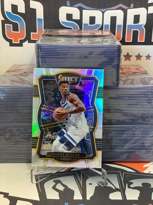 2017 Panini Select (Silver Prizm, Premier Level) Jimmy Butler #154
