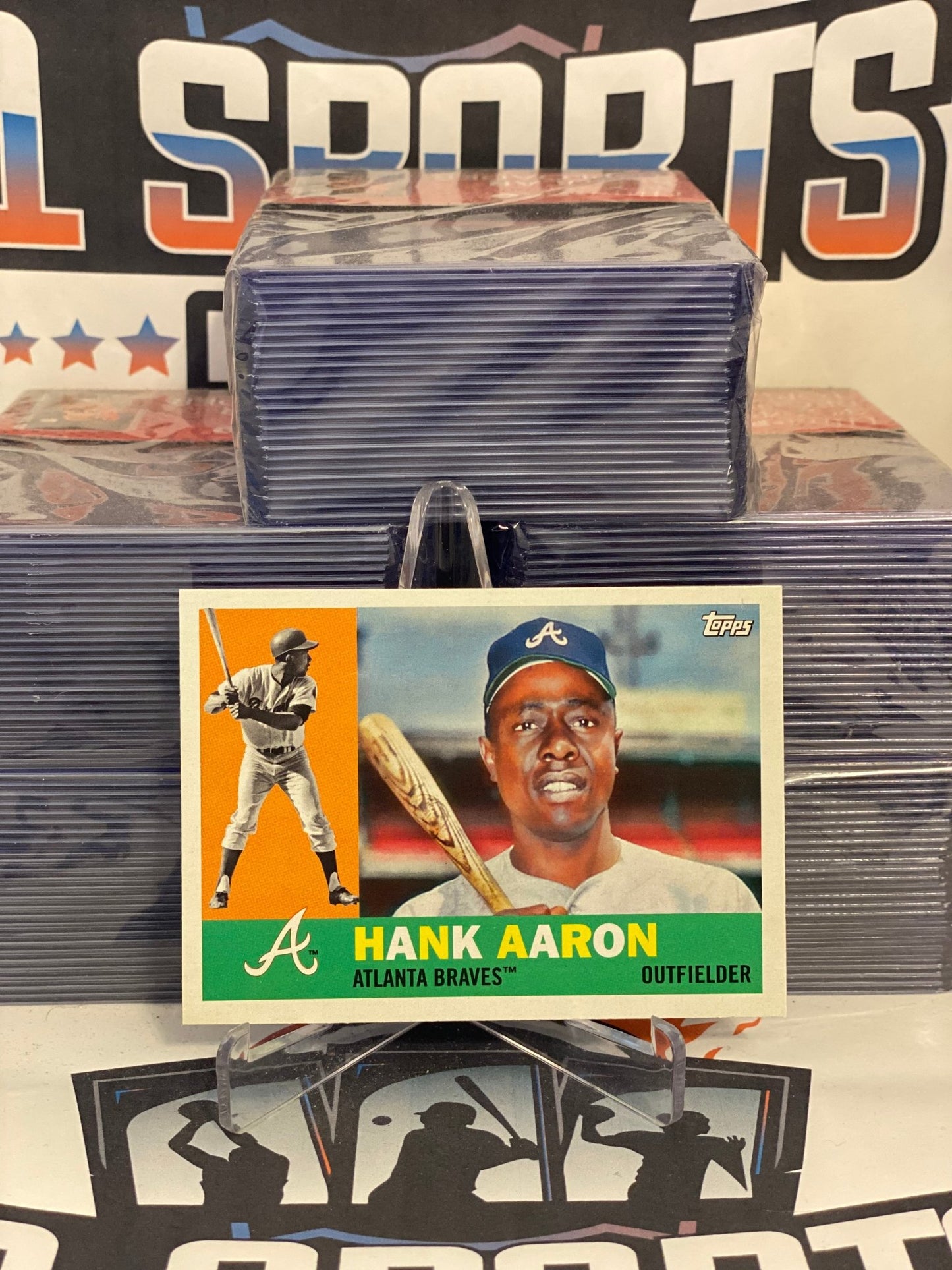 2017 Topps Archives Hank Aaron #50