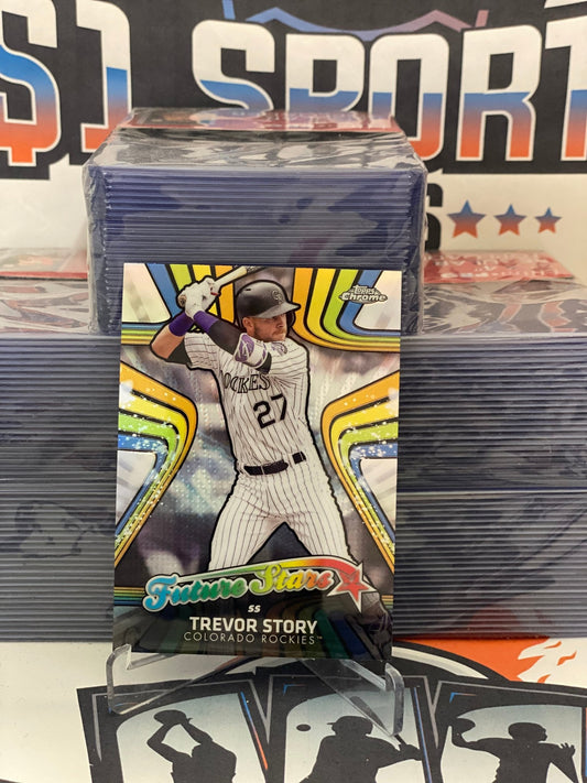 2017 Topps Chrome (Future Stars) Trevor Story #FS-14