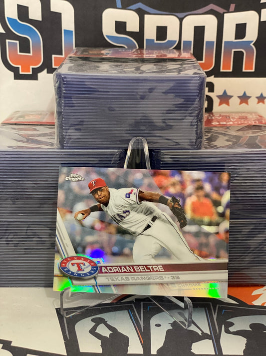 2017 Topps Chrome (Pink Refractor) Adrian Beltre #130