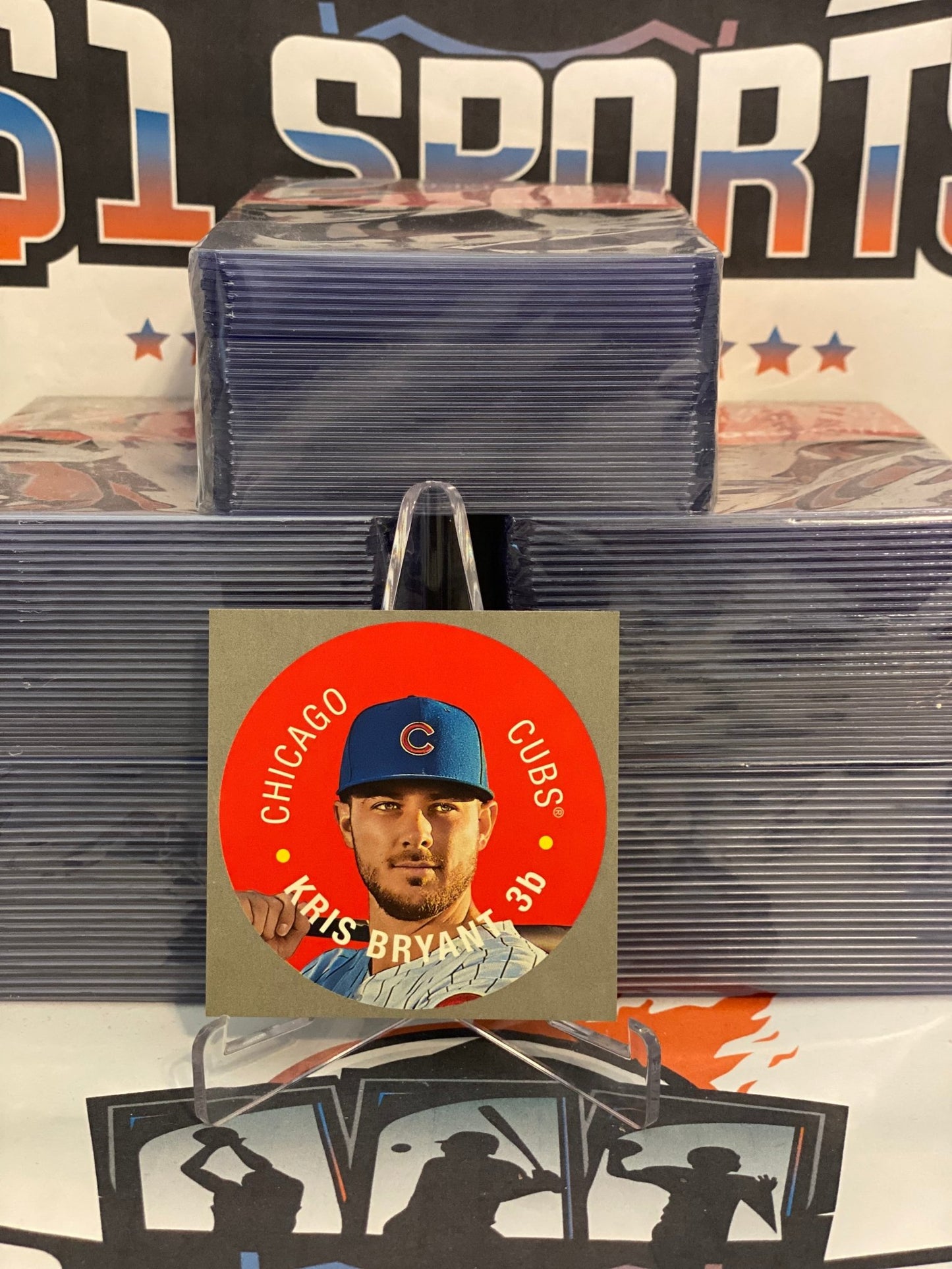 2017 Topps Heritage (Discs) Kris Bryant #68TDC-22