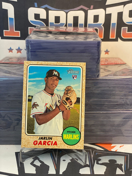2017 Topps Heritage Jarlin Garcia #643