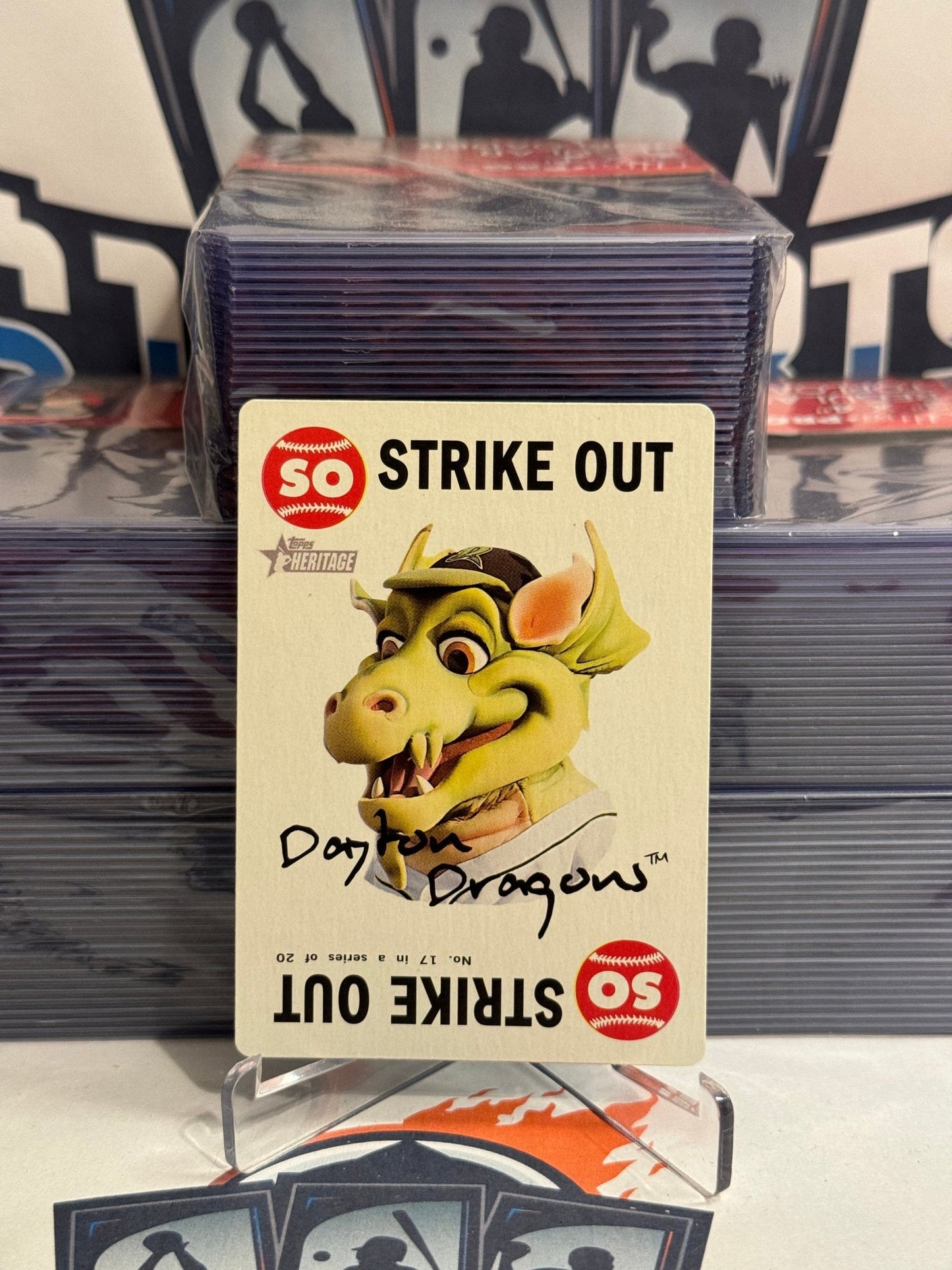 2017 Topps Heritage Minor League (Mascot) Heater #17