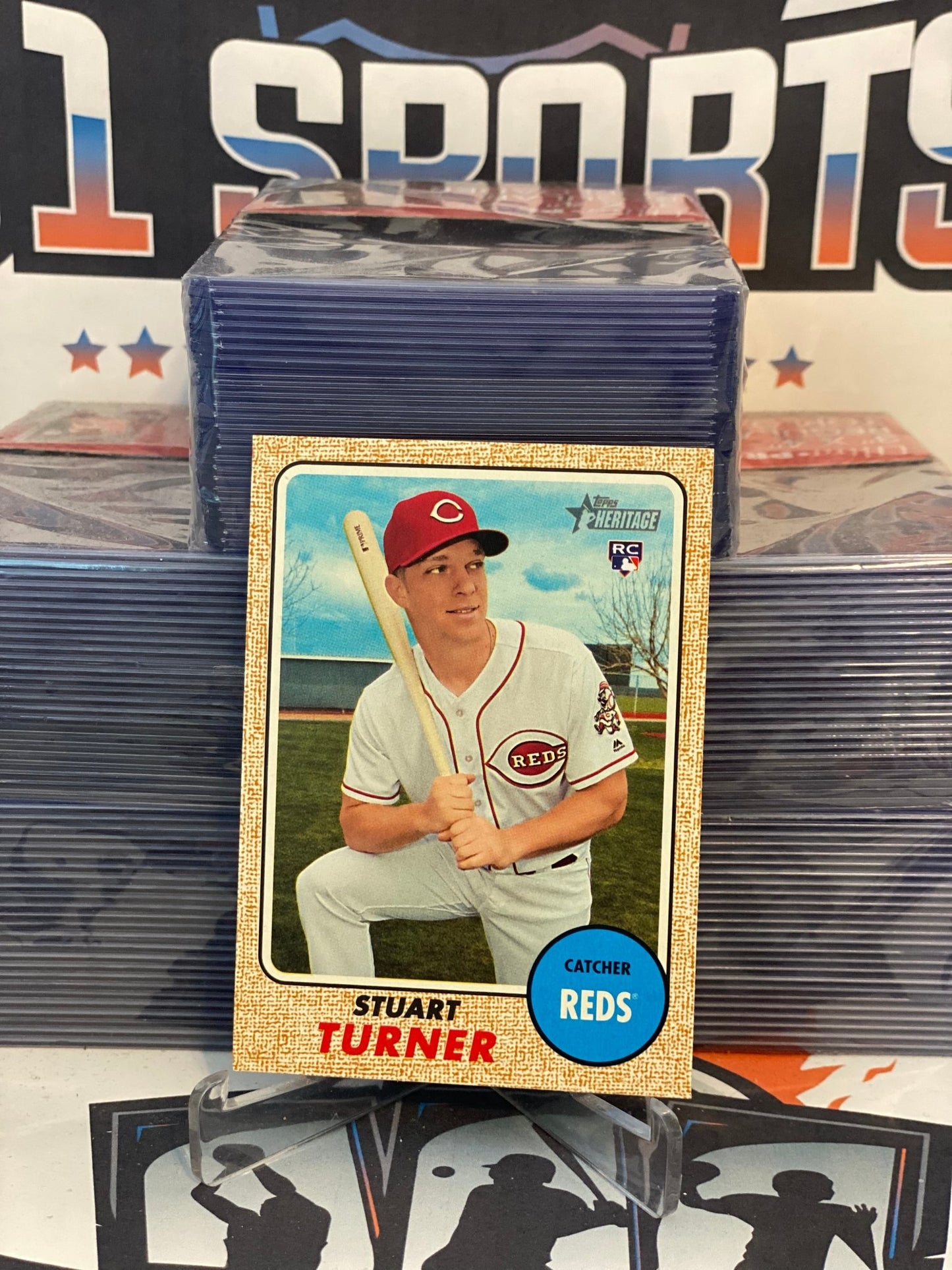 2017 Topps Heritage Stuart Turner Rookie #636