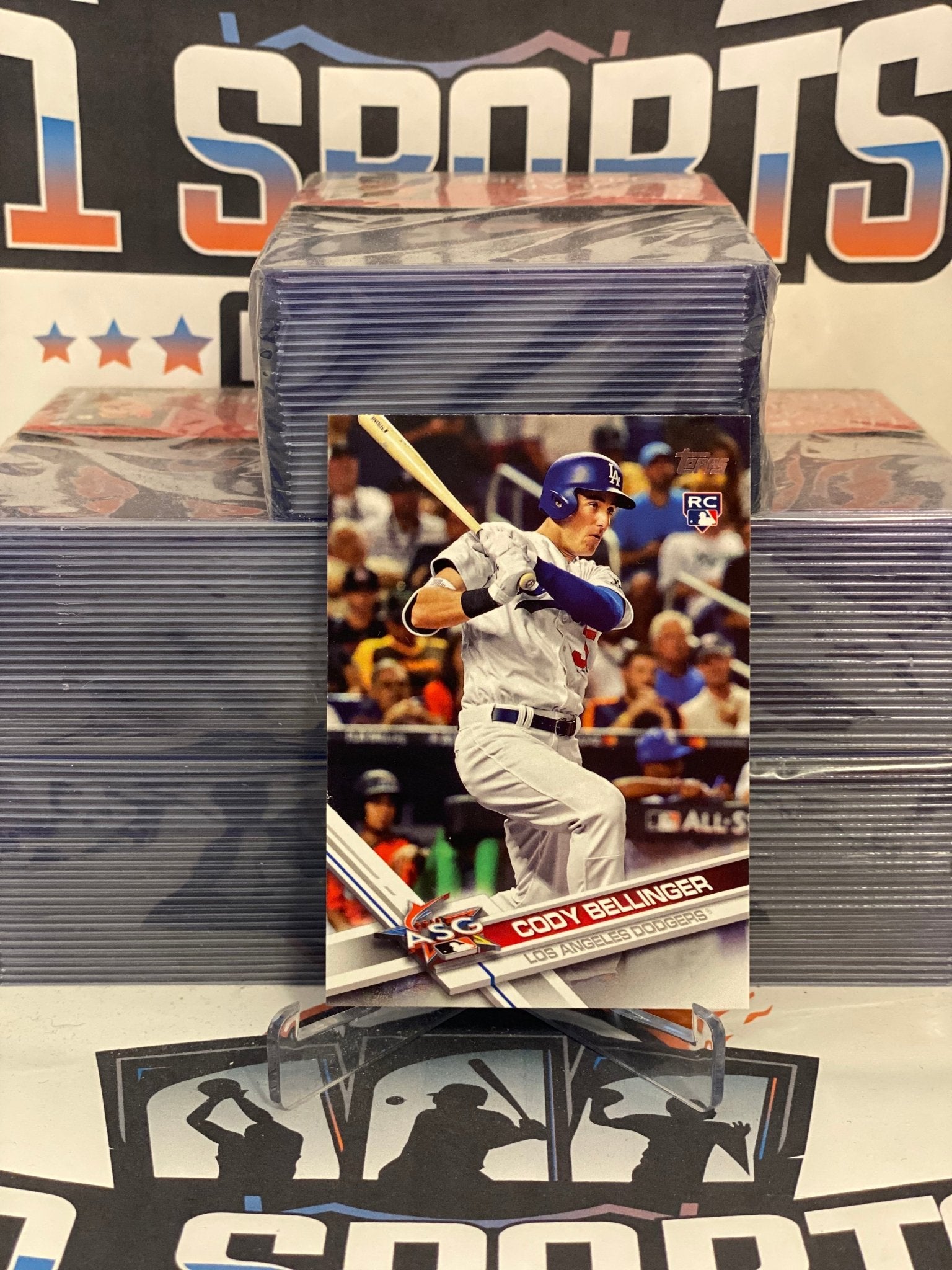 Cody Bellinger Los Angeles Dodgers Autographed 2017 Topps