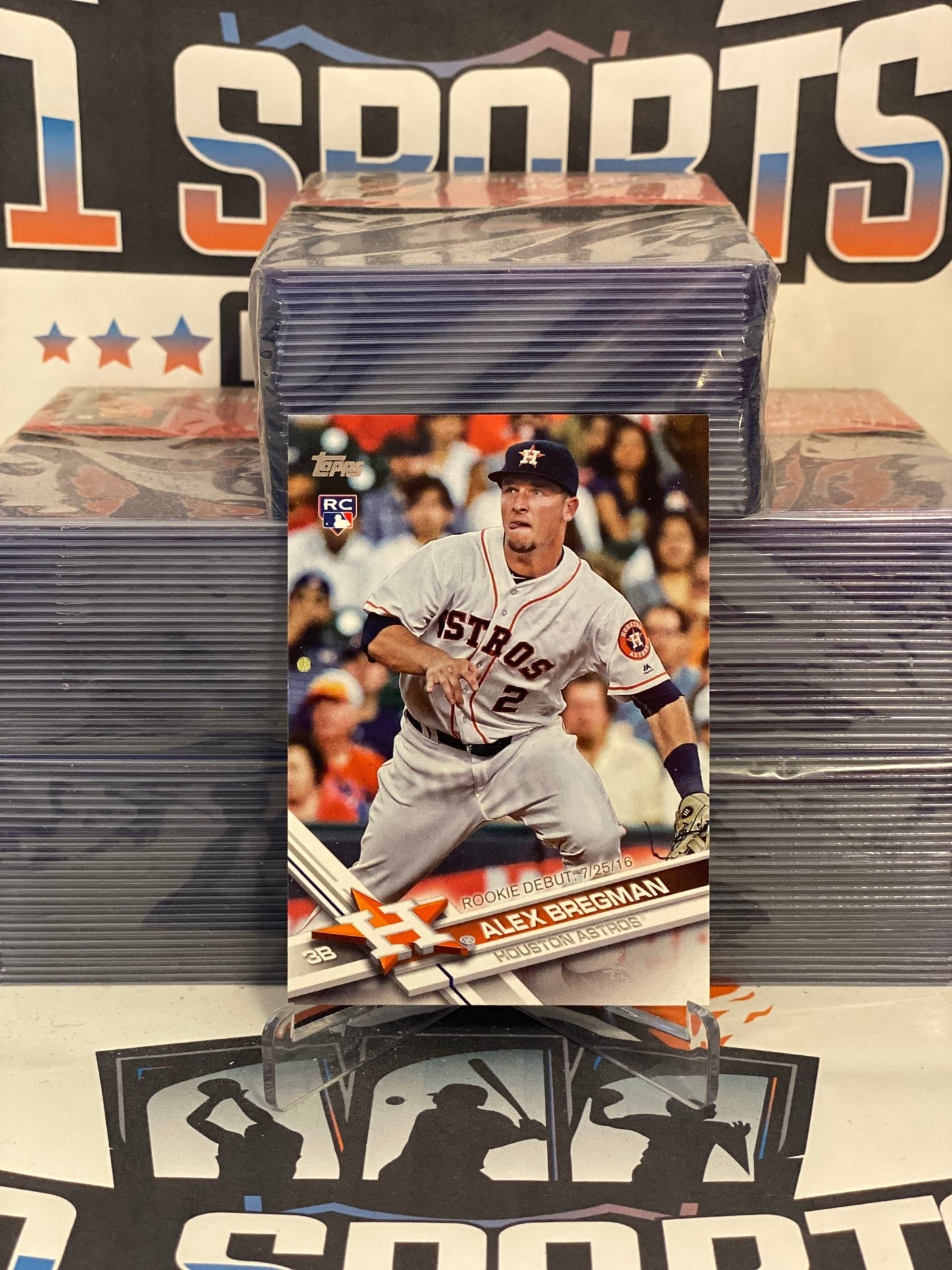 2017 Topps Update (MLB Debut) Alex Bregman Rookie #US150