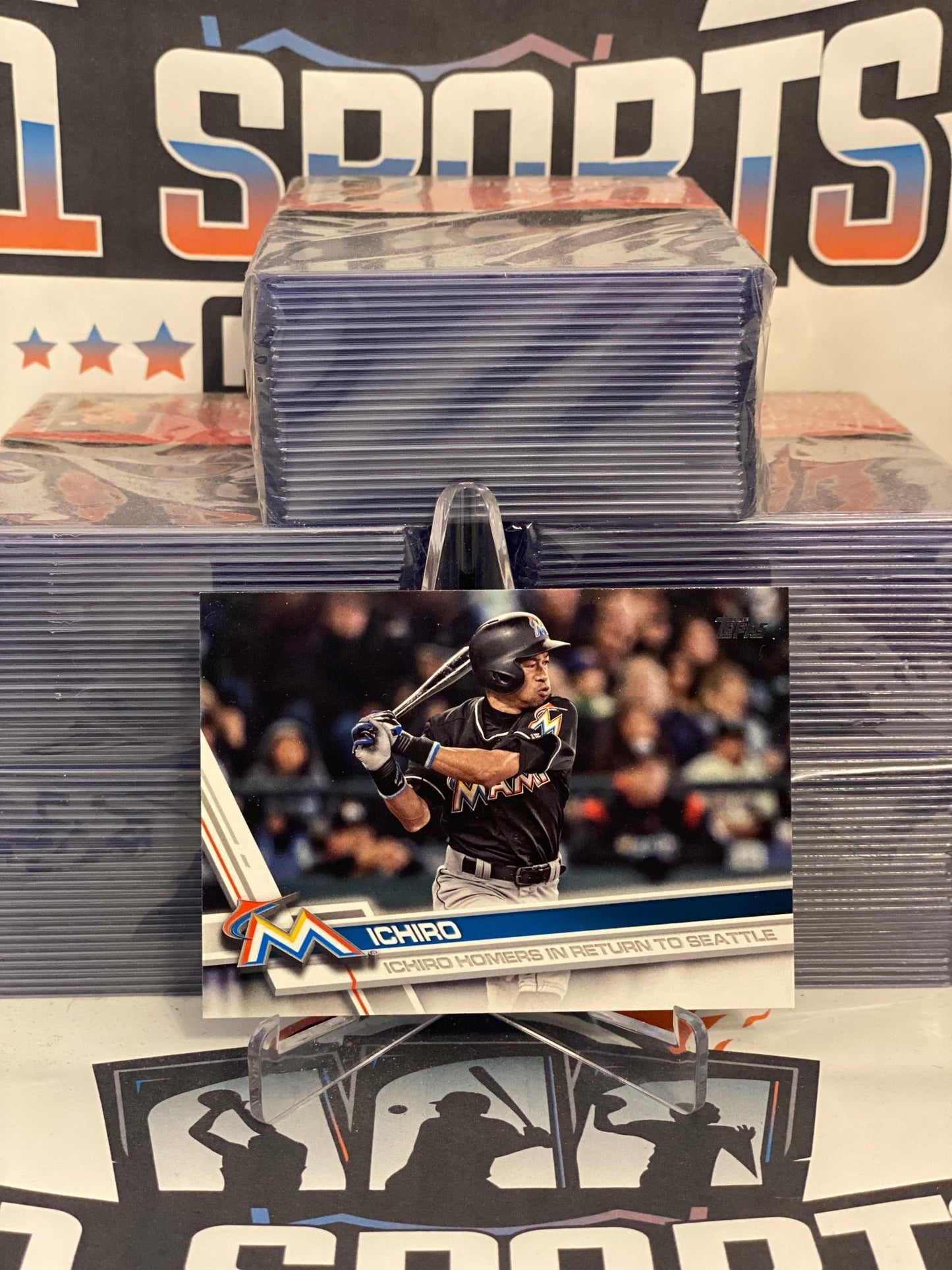 2017 Topps Update (Return to Seattle) Ichiro Suzuki #US80