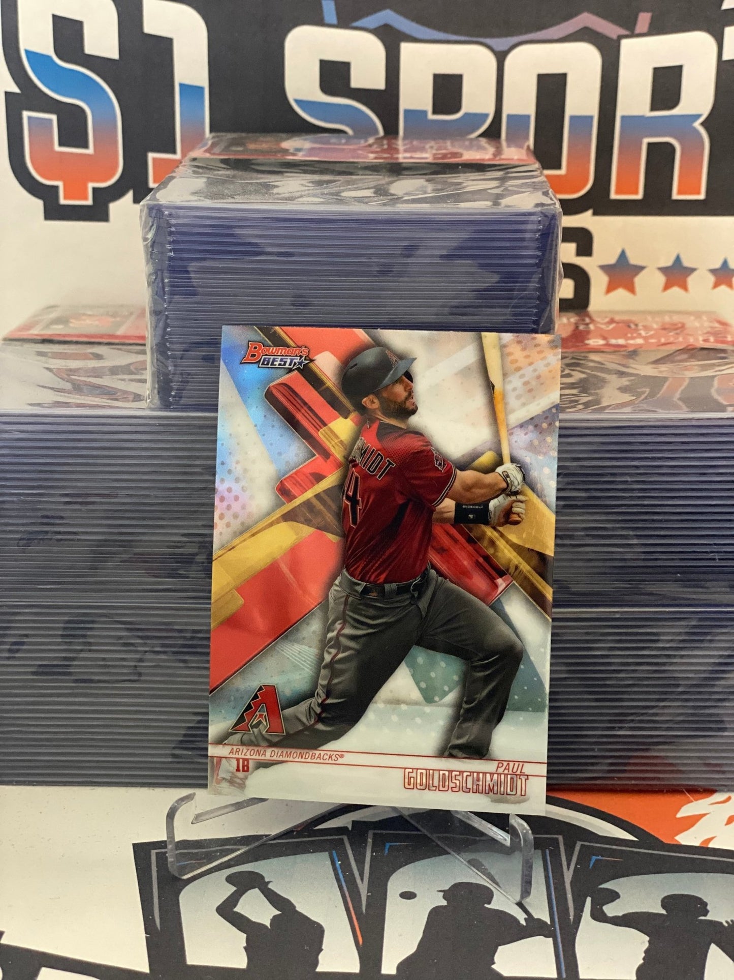 2018 Bowman's Best (Refractor) Paul Goldschmidt #64