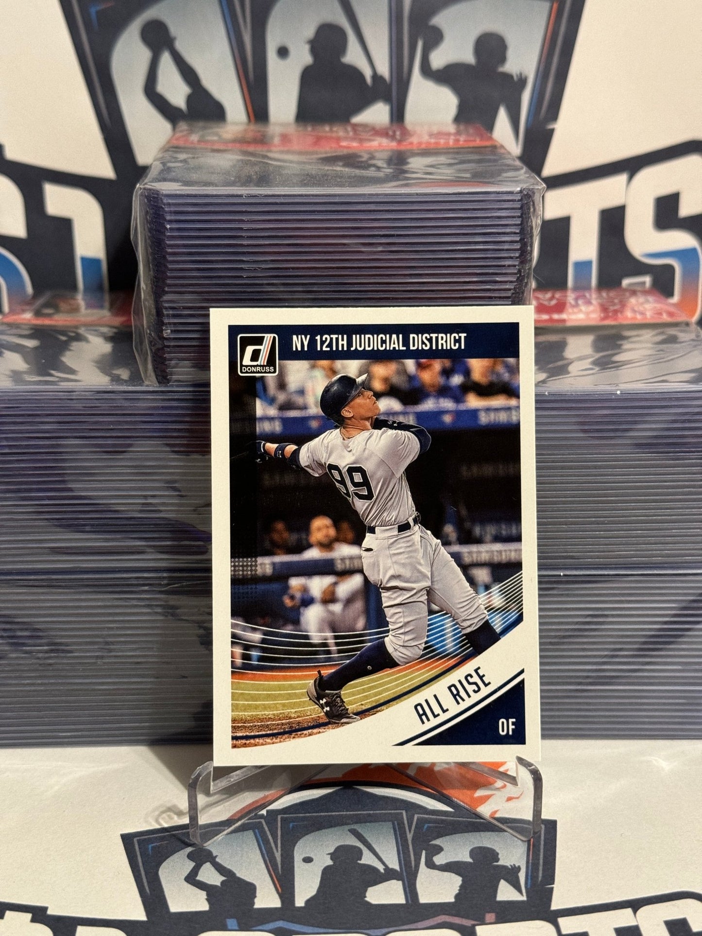 2018 Donruss (12th Judicial District All Rise Variation) Aaron Judge #148