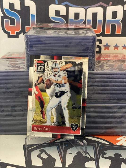 2018 Donruss Optic (1988 Retro Tribute) Derek Carr #TRI-DC