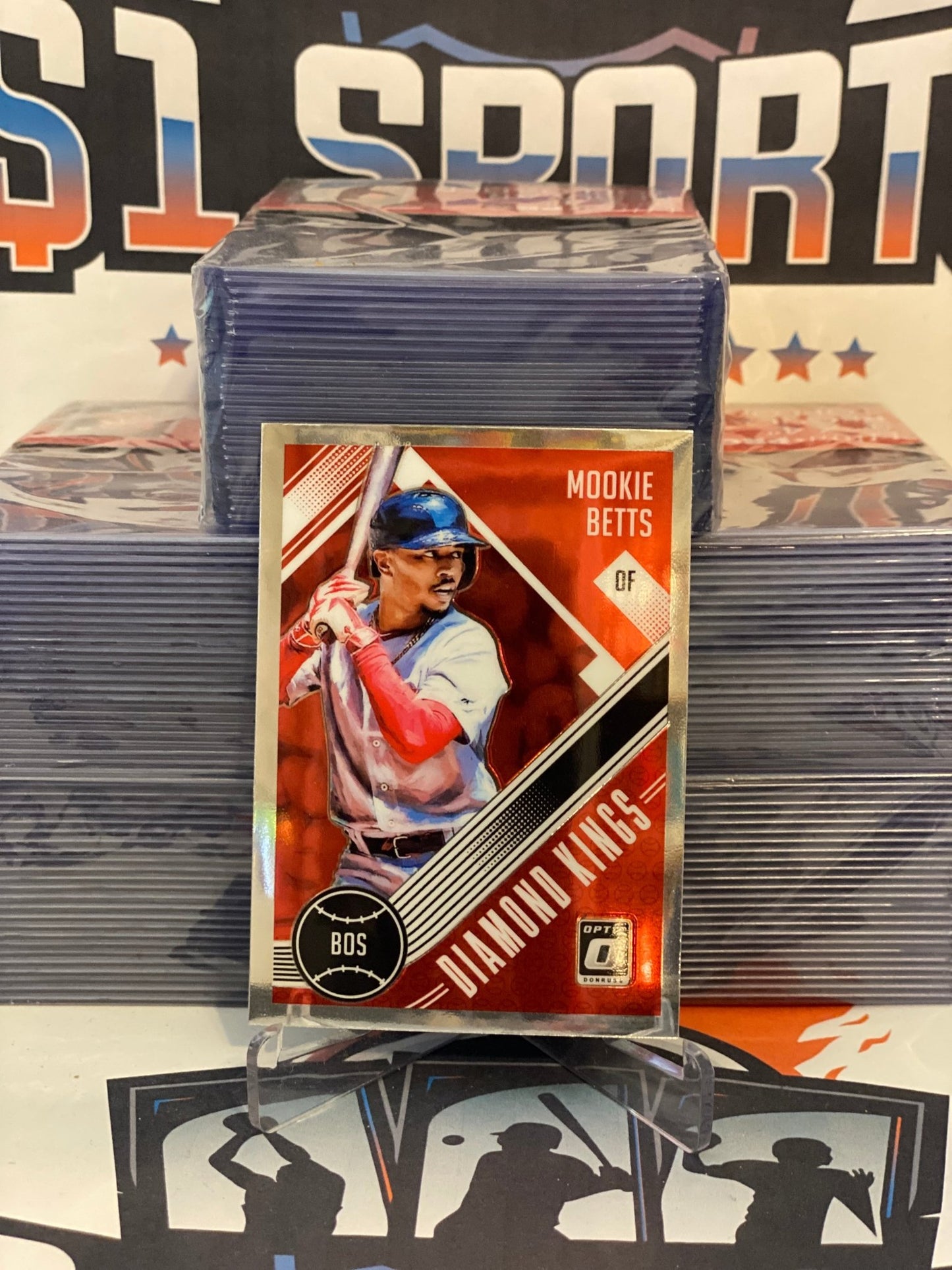 2018 Donruss Optic (Diamond Kings) Mookie Betts #27