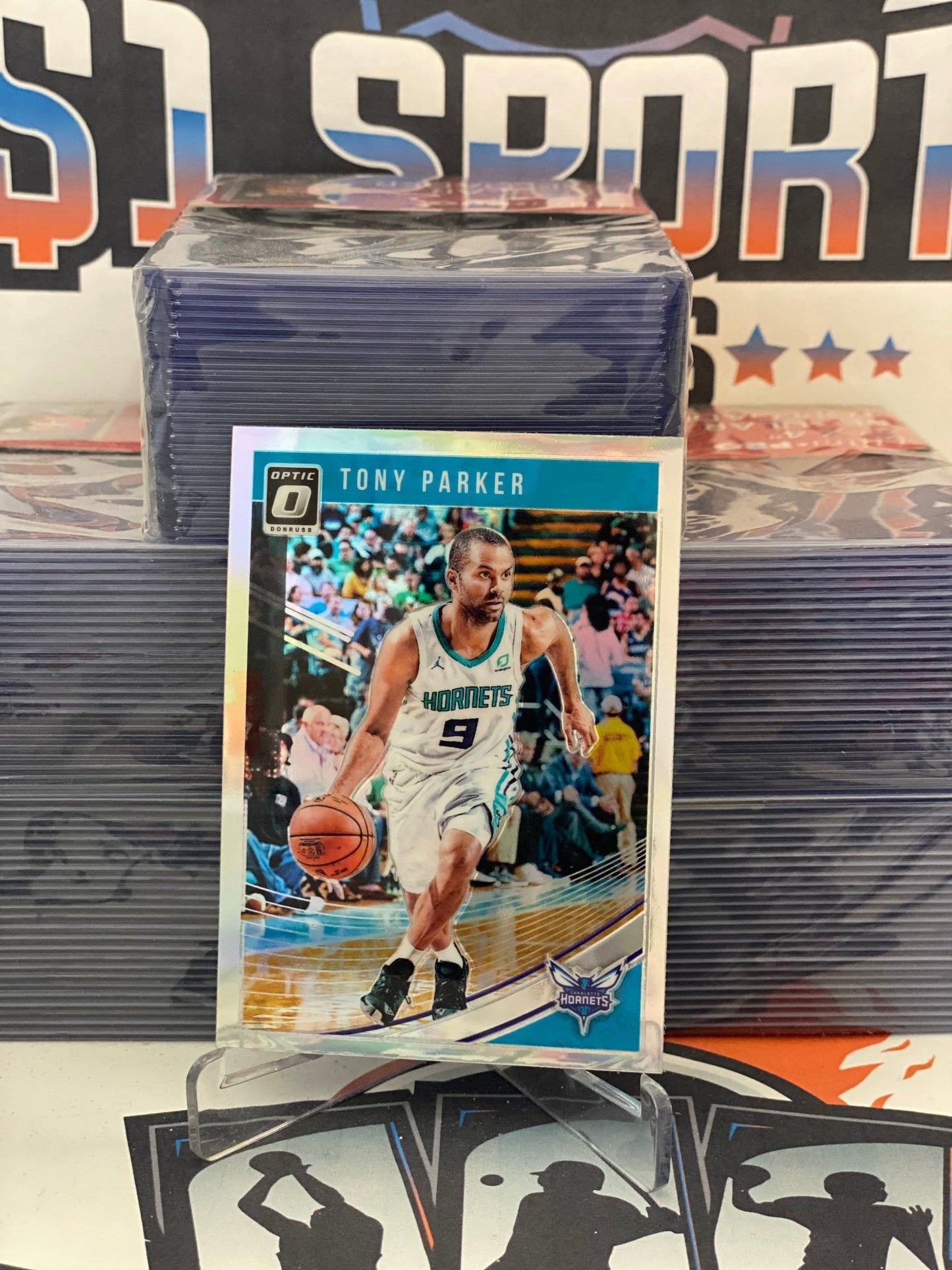 2018 Donruss Optic (Holo Prizm) Tony Parker #48