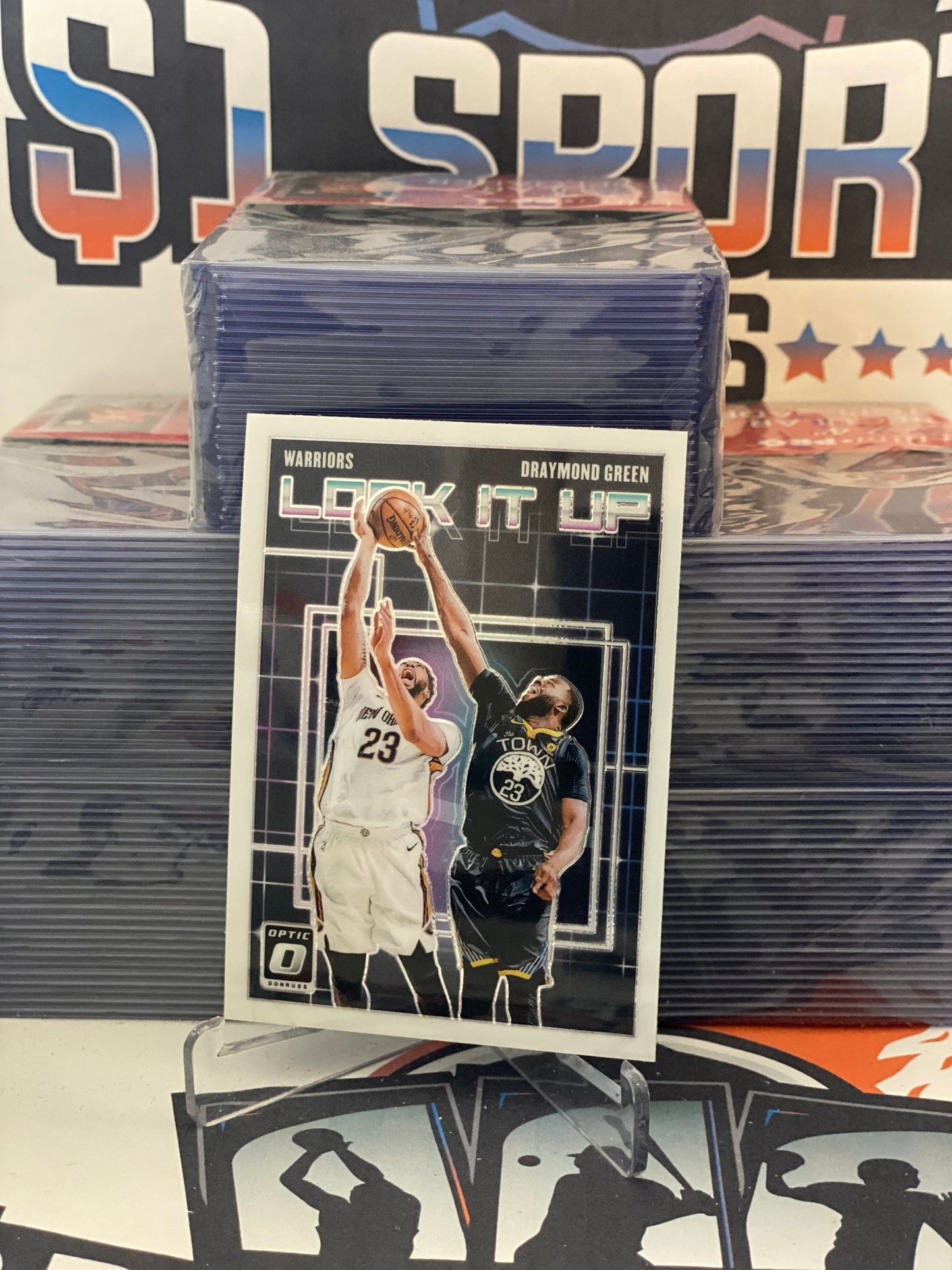 2018 Donruss Optic (Lock It Up) Draymond Green #8