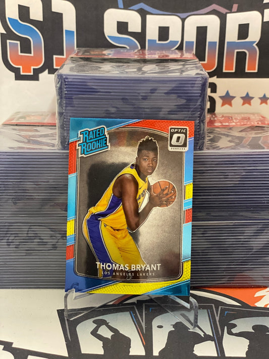 2018 Donruss Optic (Mega Red Yellow, Rated Rookie) Thomas Bryant #160