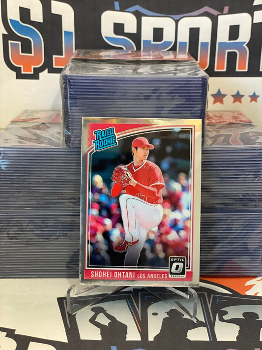 2018 Donruss Optic (Pitching Variation, Rated Rookie) Shohei Ohtani #56